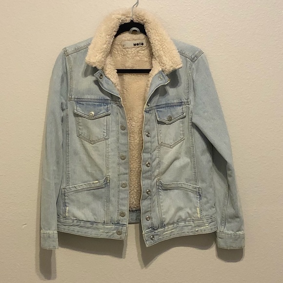 sheepskin lined jacket